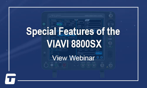 VIAVI: Special Features of the 8800SX